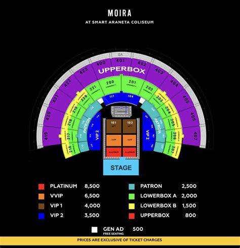 smart araneta coliseum seating|Ticketnet Online.